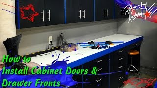 How to Install Cabinet Door and Drawer Fronts [upl. by Ecnarret]