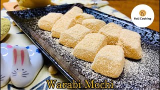 Cách Làm Warabi Mochi Bánh Dầy Kiểu Nhật  Hali Cooking [upl. by Cosetta]