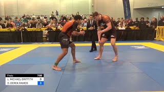 Luke Griffith vs Damon Ramos  2023 IBJJF NoGi Worlds [upl. by Aiet]