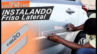 Faça você mesmo Como colocar Friso Lateral no Carro – Connect Parts [upl. by Ennoval550]