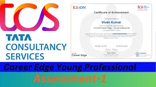 TCSION Career edge Young Professional  Day 1  Assessment 1 Answer [upl. by Dibb]