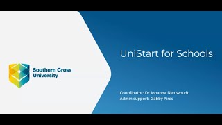 UniStart for Schools  Southern Cross University [upl. by Harli]