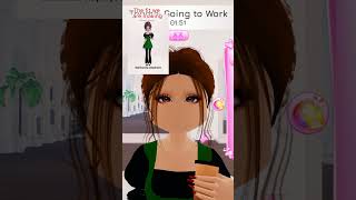 Making a Starbucks employee in Dress to Impress fyp roblox youtube [upl. by Ahsiram]