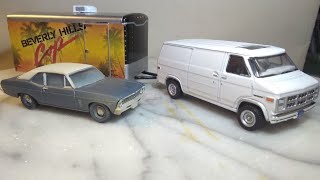 Greenlight Hollywood HitchampTow S8 Beverly Hills Cop 1983 GMC Vandura [upl. by Thierry]