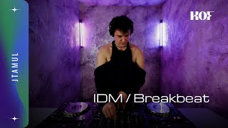 IDM  Breakbeat Mix with Jtamul  Live in Utero 19 [upl. by Kerred694]