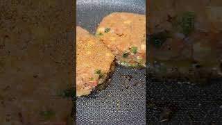 Salmon Patty ASMR  Properly Seasoned properlyseasoned asmr salmon sizzle food [upl. by Hallimaj500]