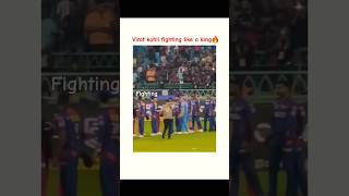 Virat kohli Attidue fight😮💀🔥viratkohli cricket rcb shorts feed viralvideo kingkohli edit [upl. by Noami26]