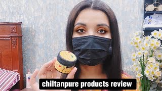 Chiltanpure vitamin c serumampsunscreen review [upl. by Natalie834]