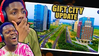 Africans Reacts To Gift City  Future Dubai Of India  Information amp Latest Ground Report 2023 [upl. by Hasila]