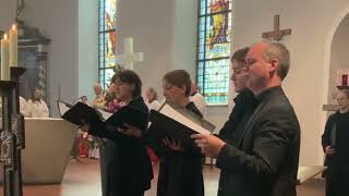 Festgottesdienst in der St Helena Kirche mit dem Kammerchor derDommusik Münster  Credo [upl. by Hinson]