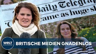 PRINZESSIN KATE Rücksichtslose Medien  Keine Privatsphäre beim Kampf gegen Krebs [upl. by Bower]