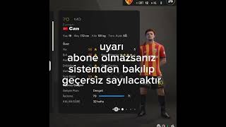 Abonelerimi FC 25e ekleyip kariyerlerini simüle ediyorum bölüm 9 shorts keşfet trending [upl. by Riatsala]