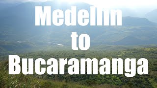 Medellin to Bucaramanga Colombia  4K UHD  Virtual Trip [upl. by Nosirrag]