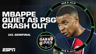 Mbappe’s performance vs Dortmund leaves Gab amp Juls ‘REALLY DISAPPOINTED’  ESPN FC [upl. by Aneehs]