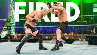 WWE Superstars Who Were Fired INSTANTLY After A Match [upl. by Schroder]