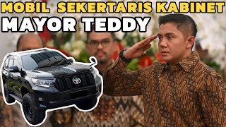 INILAH MOBIL MAYOR TEDDY SEKRETARIS KABINET BARU PRABOWO KABINET MERAH PUTIH MAUNGGARUDA [upl. by Naujtna]