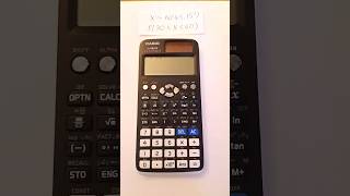 Normal Cumulative Distribution Function on the Casio FX991EX classwiz to calculate probability [upl. by Yrahca]