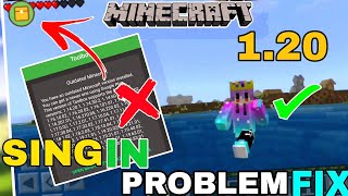 Toolbox For Minecraft Pe 120  Toolbox Sing In Problem Fix [upl. by Justen]