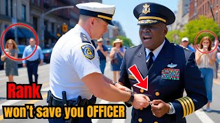 Black US Navy Admiral Arrested by White Officer — A Career Ruined in Moments [upl. by Yereffej]