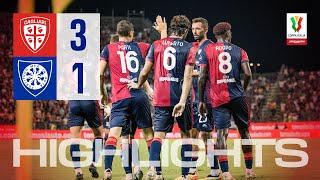 HIGHLIGHTS  CagliariCarrarese 31  COPPA ITALIA FRECCIAROSSA [upl. by Fulbert]