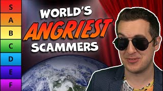 Ranking The Worlds Angriest Scammers  1010 Rage [upl. by Ryle]