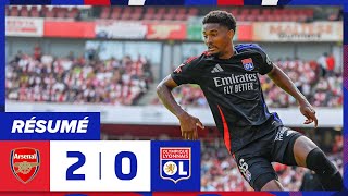 Résumé Arsenal  OL  6e match de préparation  Olympique Lyonnais [upl. by Hessney]