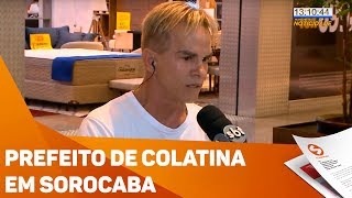 Prefeito de Colatina em Sorocaba  TV SOROCABASBT [upl. by Trefor310]