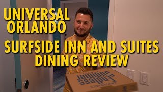 Universals Endless Summer Resort  Surfside Inn and Suites Dining Review  Universal Orlando [upl. by Aiel]