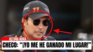 FORMULA 1 EN SHOCK ¡INTENTARON ROBARLE EL ASIENTO A CHECO PÉREZ [upl. by Yarased]