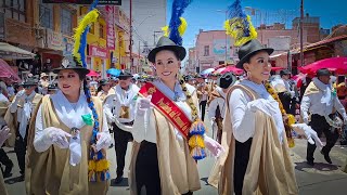 Morenada Central Comunidad Cocani primer convite rumbo al Carnaval de Oruro 2024 [upl. by Soilissav459]