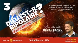 Conférence JOUR 3  Quand Dieu se révèle en Jésus  avec Oscar Sande  11 janvier 2021 [upl. by Zoller]