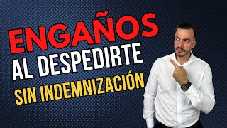 Como actuar ante un despido Así te despiden sin indemnización [upl. by Halette26]