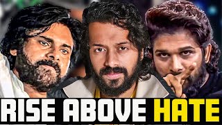 🚨Allu Arjun Vs Pawan Kalyan🚨  Who Is Right  Telugu  Aye Jude ✊ [upl. by Gilligan]