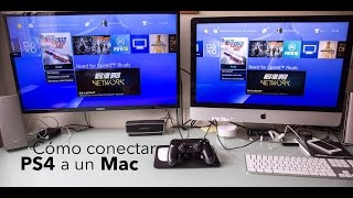 Cómo conectar una PS4 a un Mac en Español [upl. by Iaverne]