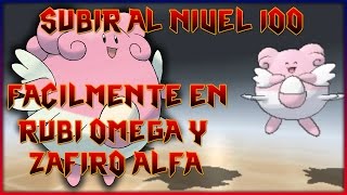 Como subir fácilmente de nivel en pokémon Rubí Omega y Zafiro Alfa [upl. by Presber]