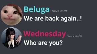 When Beluga meets Wednesday Season 2 [upl. by Josee532]