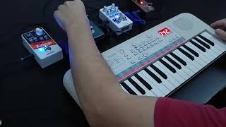 Jamuary 2024 1  Ambient Synth Live Looping Jam with Yamaha Remie [upl. by Cinom191]