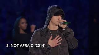 Top 5 Eminem live performances [upl. by Paolina914]