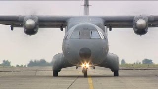 Evreux  les avions CASA arrivent à la base dEvreux [upl. by Kramlich81]