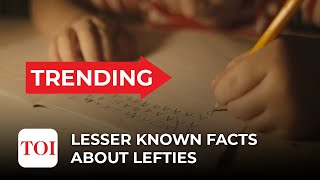 International LeftHanders Day Some lesserknown facts about lefties [upl. by Nairde962]