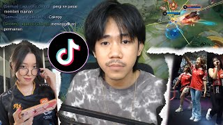 REACTION TIKTOK MOBILE LEGENDS  MARKOREC 86 [upl. by Hamforrd]