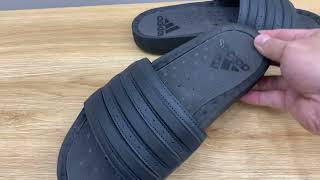 Adidas ADILETTE BOOST SLIDES GX4285 [upl. by Hplodnar]