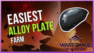 Best places to farm Alloy Plates in Warframe 2022 [upl. by Nollek]