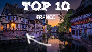 Top 10 città più belle della FRANCIA [upl. by Erdnaxela477]