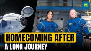 Stranded on ISS astronauts Sunita Williams Butch Wilmore to return via SpaceX capsule [upl. by Alyar]