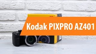 Распаковка фотоаппарата Kodak PIXPRO AZ401  Unboxing Kodak PIXPRO AZ401 [upl. by Nosyaj]