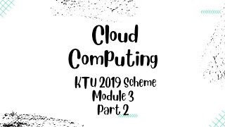 Cloud Computing KTU 2019 Scheme  Resource Provisioning Techniques [upl. by Paterson893]