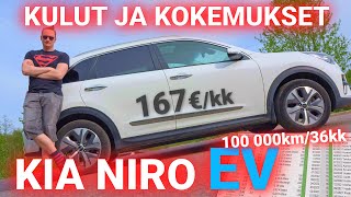 377 KIA eNiro 100 000km36kk kulut ja kokemukset [upl. by Katheryn]