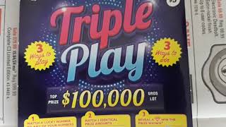 Triple Play 5  OLG Scratch Ticket [upl. by Melliw]