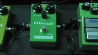 Maxon Overdrive OD808 Demo [upl. by Franz]